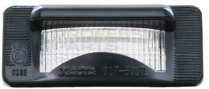 Nummerskyltsbelysning till Volvo 145, 245, 264 -1978
