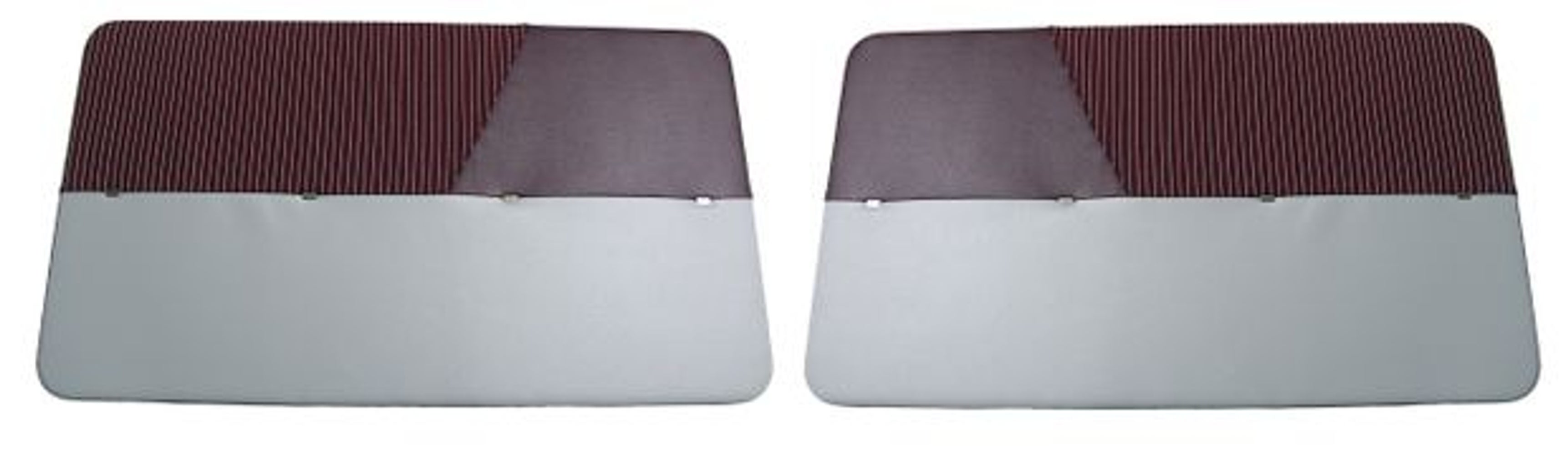 Dörrpaneler till Volvo PV444E-K 1953-57 röd/grå