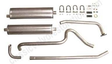 Avgassystem till Volvo PV, B18