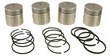 Kolvsats med ringar B4B standard till Volvo PV444, Duett
