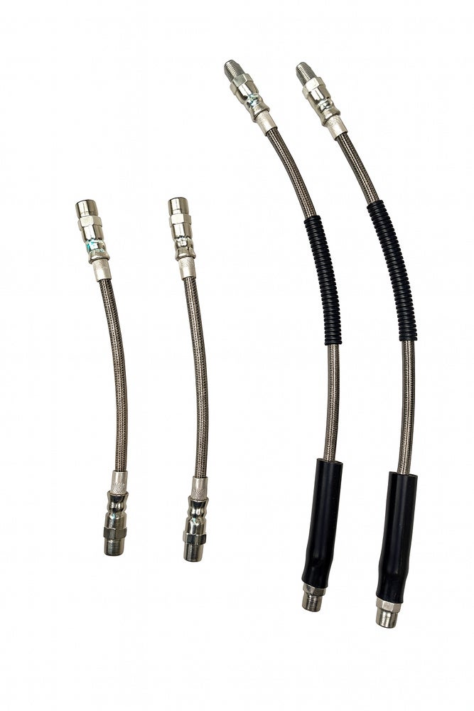 Bromsslangsats till Volvo 850, S70, V70, C70, 2WD -16", metallomspunnen