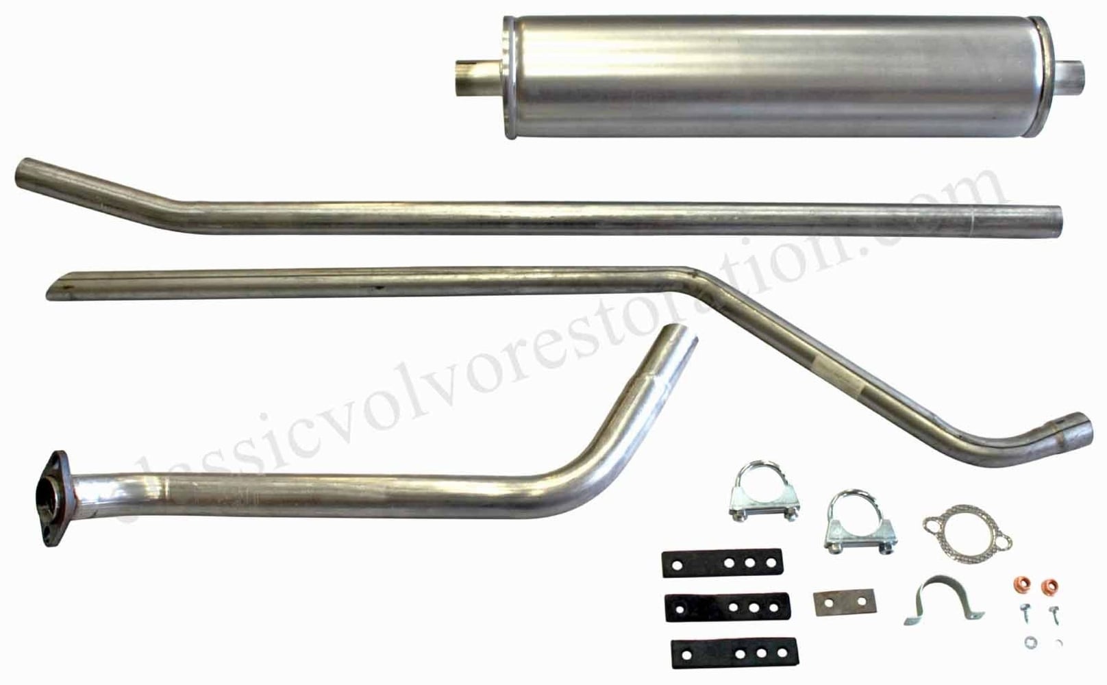 Avgassystem till Volvo Duett, 1957-61, B16 — bild 1 av 2