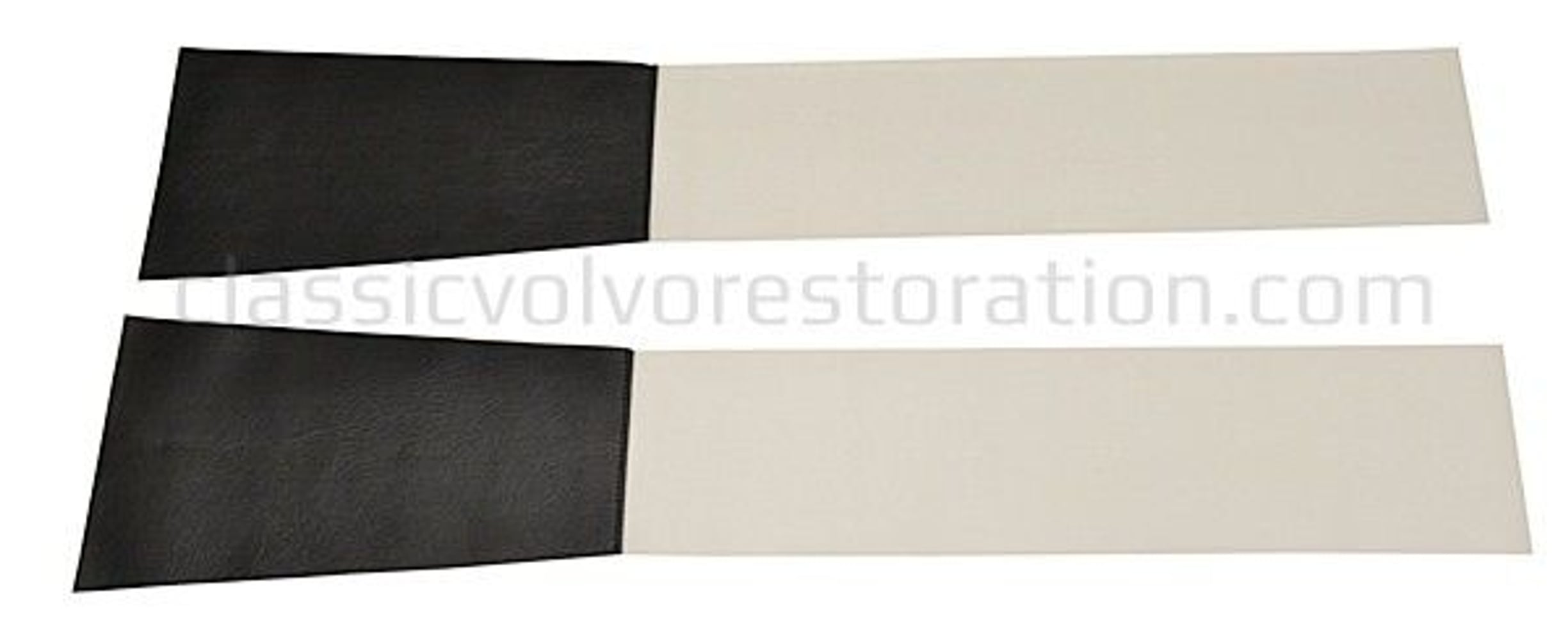 Klädsel B-stolpe till Volvo Amazon 1958-60 beige/svart — bild 2 av 2