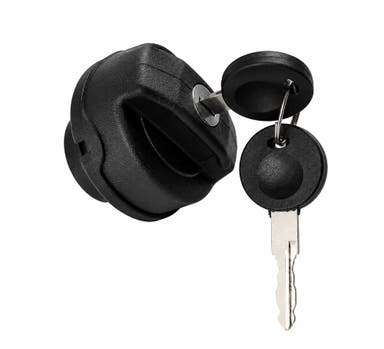 Tanklock låsbart till Volvo 240, 260, 262, 740, 760, 780, 850, 940, 960, S40, S70, S80, S90, V40, V70, V90, XC70