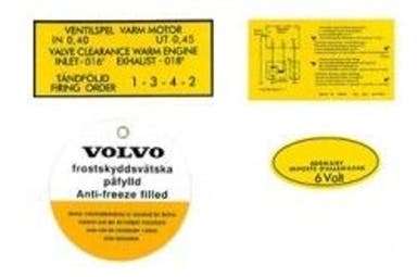 Dekalsats till Volvo B16A