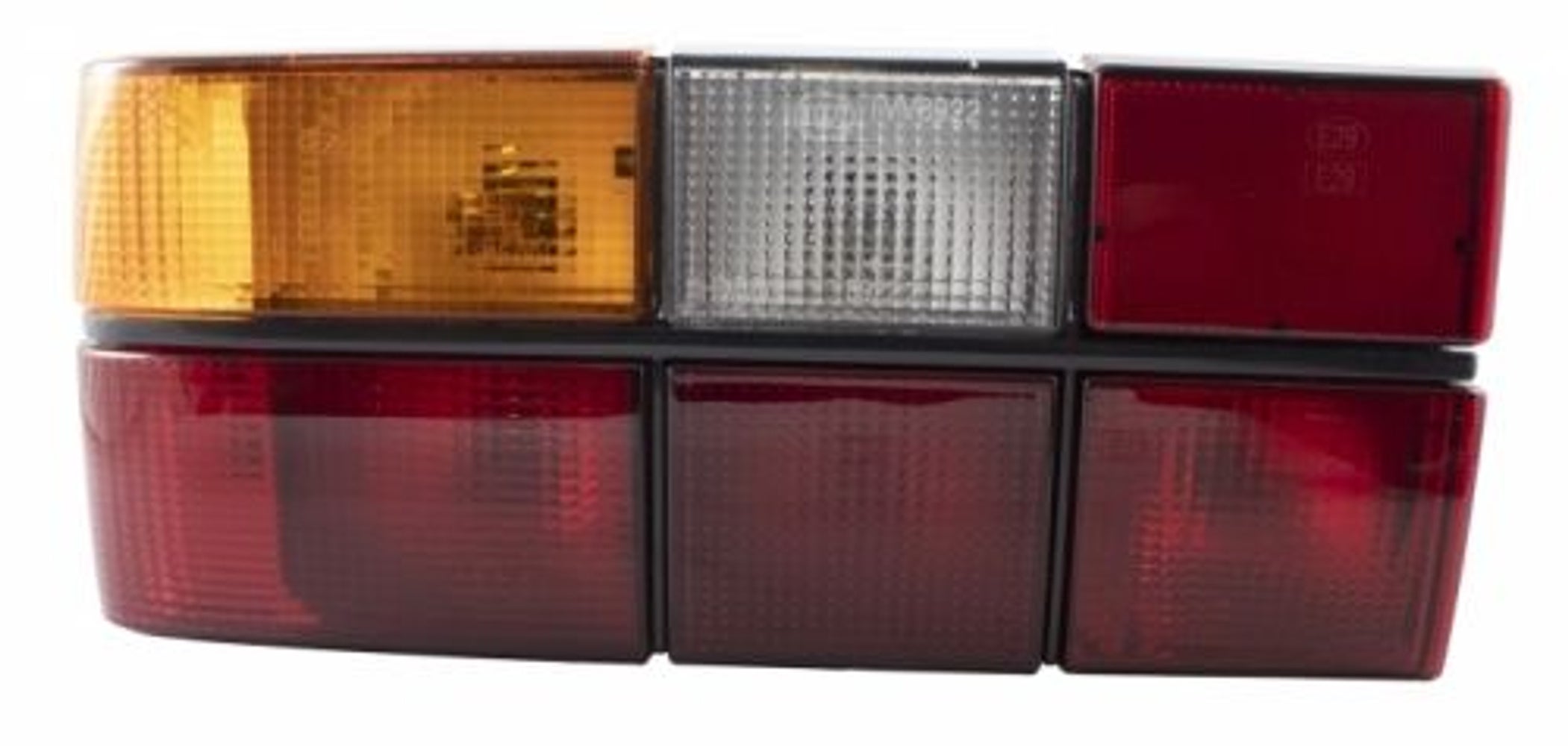 Bakljusglas till Volvo 740, 760, 1983-89, svart, vänster