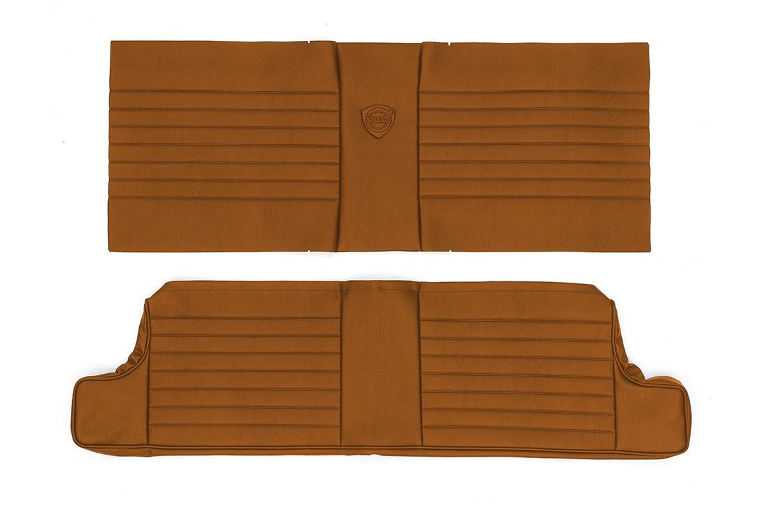 Klädsel Baksäte till Volvo 1800S, 1964-69, brun — bild 1 av 2
