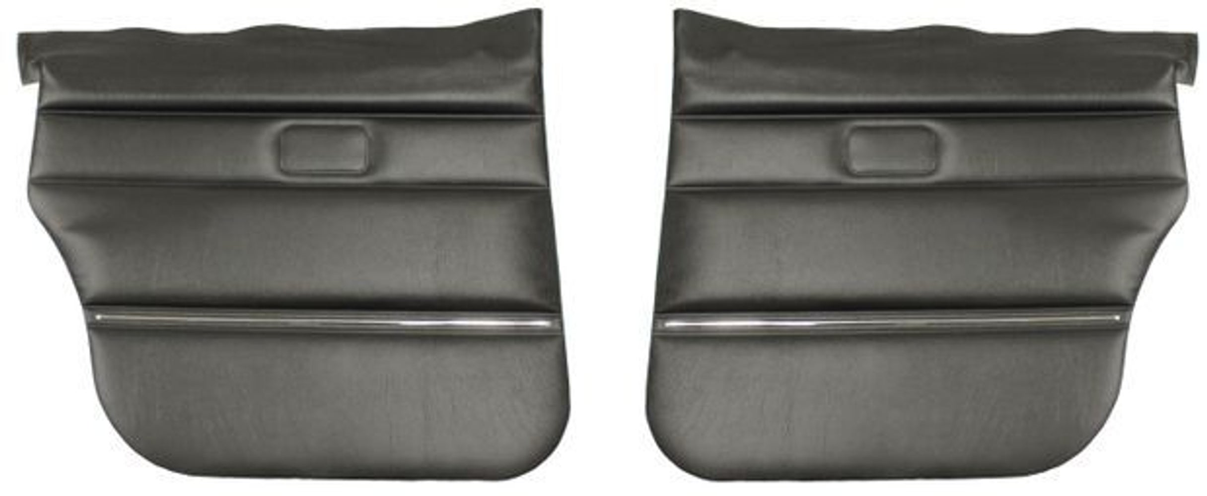 Dörrpaneler bak till Volvo 244, 245, 1978- svart Universal