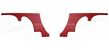 Paneler Bakre sida till Volvo 1800 1961-62, röd