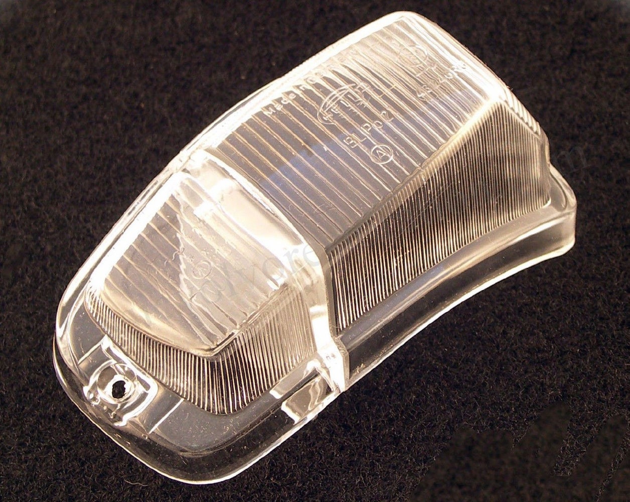 Blinkersglas till Volvo Amazon, vit/vit, vänster