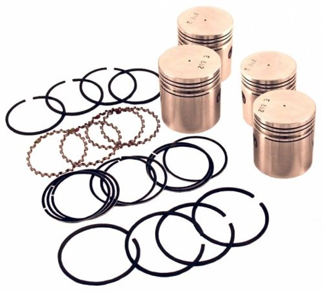 Kolvsats med ringar B16 0,040" till Volvo PV544, Duett, Amazon, Amazon Kombi