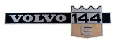 Emblem "Volvo 144E" skärm till Volvo 144