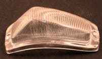 Blinkersglas till Volvo Amazon 1957-61, vit, höger — bild 1 av 2