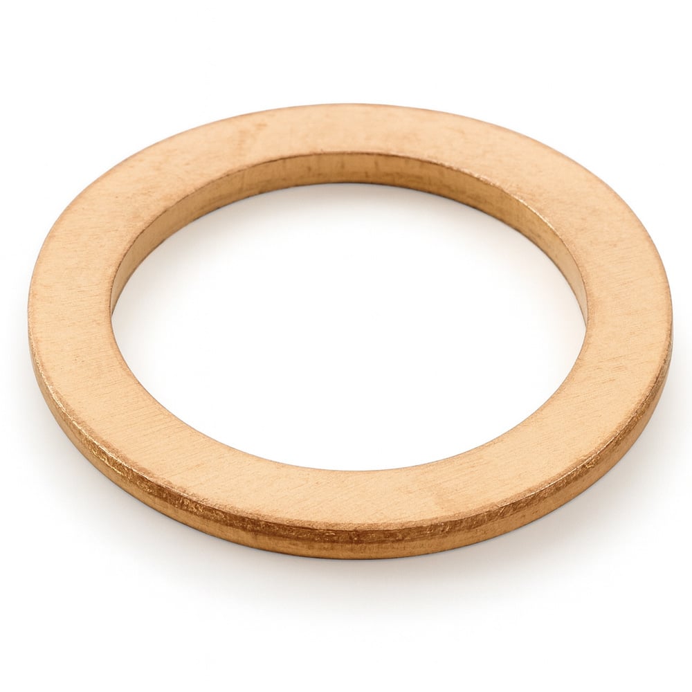 Kopparbricka 16,2x21,6x1,4 mm till Volvo PV444, PV544, Duett, Amazon, Amazon Kombi, 1800 — bild 2 av 2