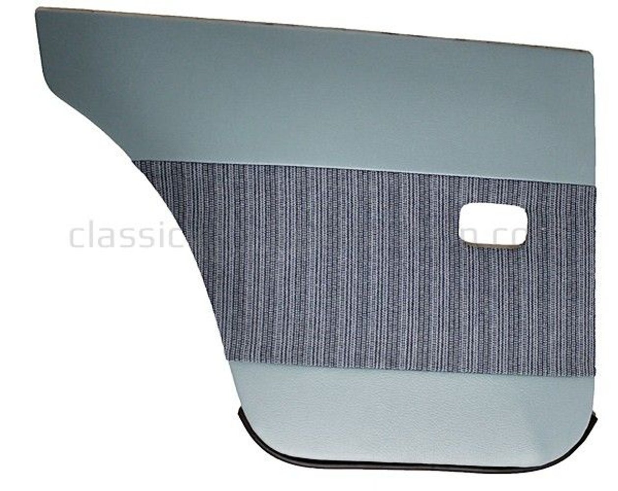 Dörrpaneler bak till Volvo Amazon 4d, 1960-61, blå — bild 2 av 2