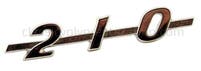 Emblem "210" Bonnet — bild 2 av 2