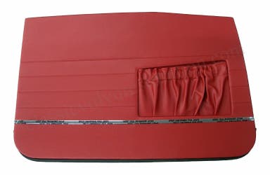 Dörrpaneler fram till Volvo Amazon 4d, Amazon Kombi, 1962-63, röd
