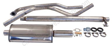 Avgassystem till Volvo Amazon, 1962-66, 2" sport, rostfri