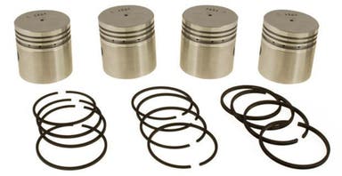 Kolvkit med ringar till Volvo B4B, 0,030"