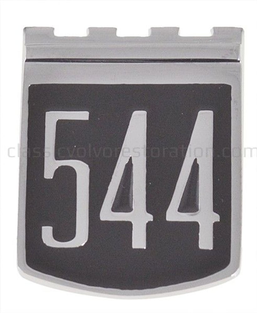 Emblem "Volvo PV 544" till Volvo PV544 1965 — bild 2 av 2