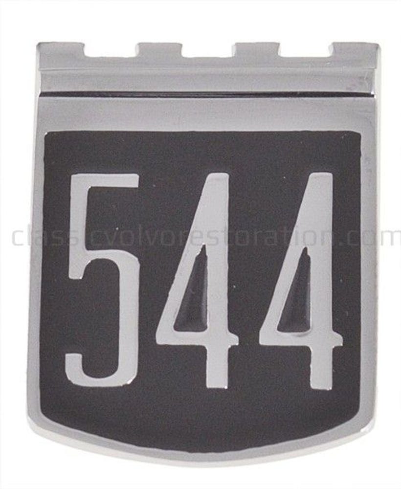 Emblem "Volvo PV 544" till Volvo PV544 1965 — bild 2 av 2