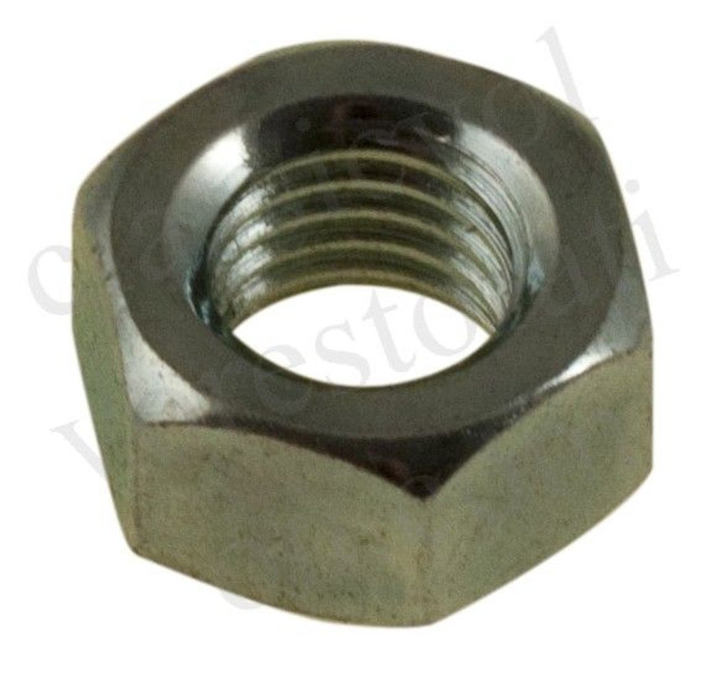 Mutter UNF 5/16-24 h=6,7 mm zinkad — bild 1 av 2