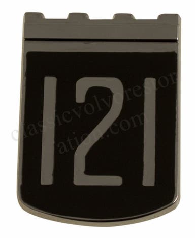 Emblem "121" till Volvo Amazon 1965-70