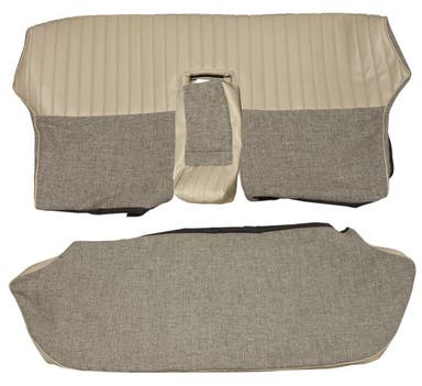 Klädsel baksäte till Volvo Amazon 4d 1959-60 grå/beige