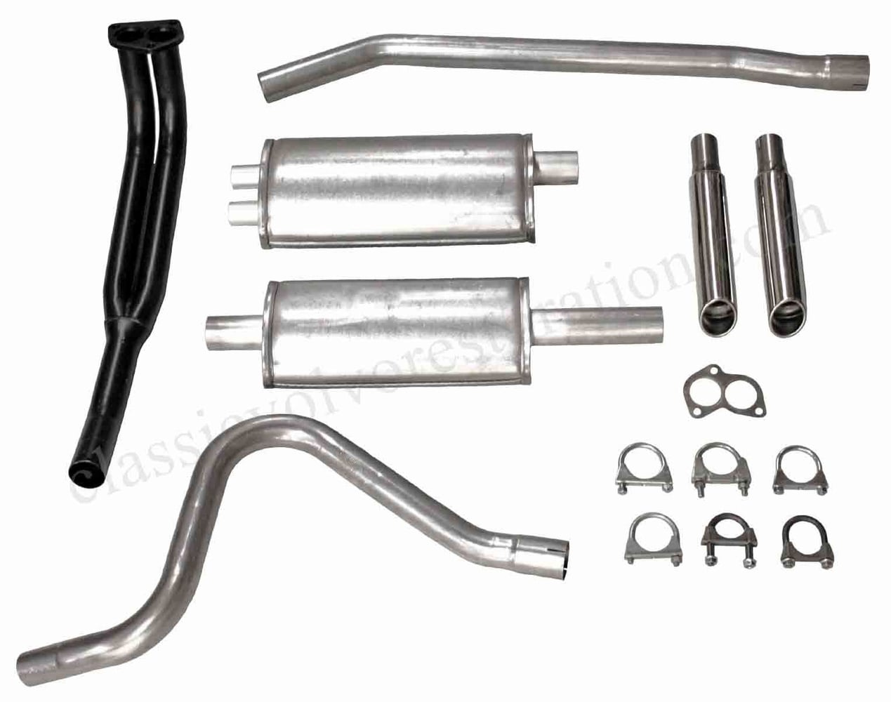 Avgassystem 2" sport till Volvo 1800