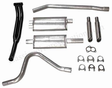 Avgassystem 2" sport till Volvo 1800