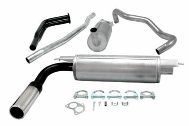 Avgassystem till Volvo 240, 1976-88, 2" sport utan katalysator