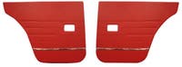 Dörrpaneler bak till Volvo Amazon 4d, Amazon Kombi, 1962-63, röd — bild 2 av 2