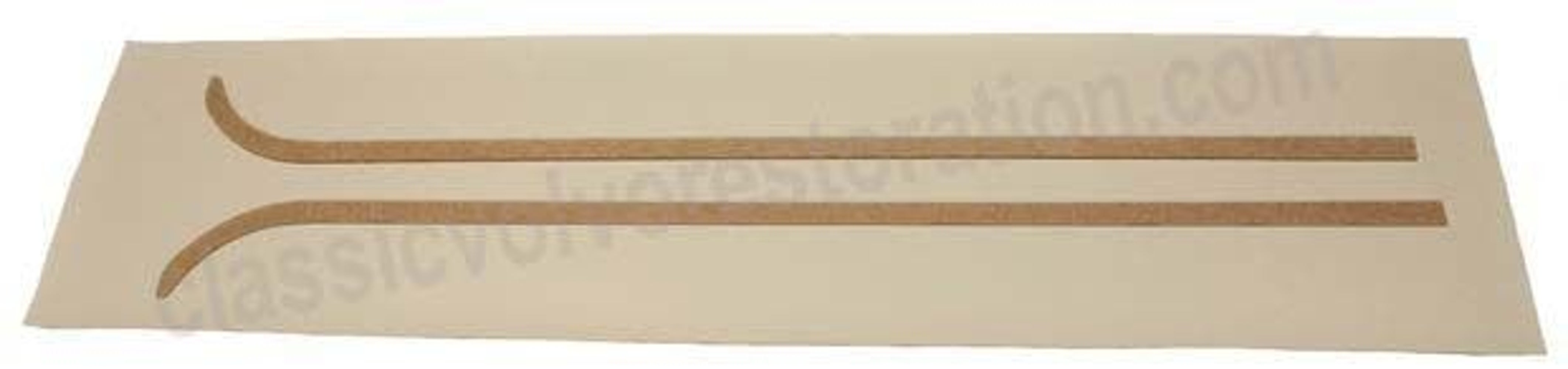 Paneler B-stolpe till Volvo PV544 1958-60, US beige