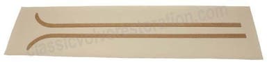 Paneler B-stolpe till Volvo PV544 1958-60, US beige