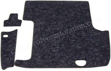 Matta bagage till Volvo Amazon, svart textil