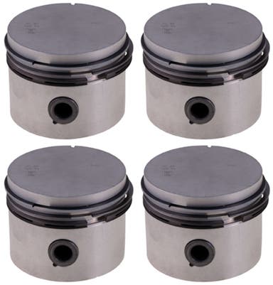 Kolvsats (4 st) med ringar till Volvo B19, B20, B30 1974- 0,030"