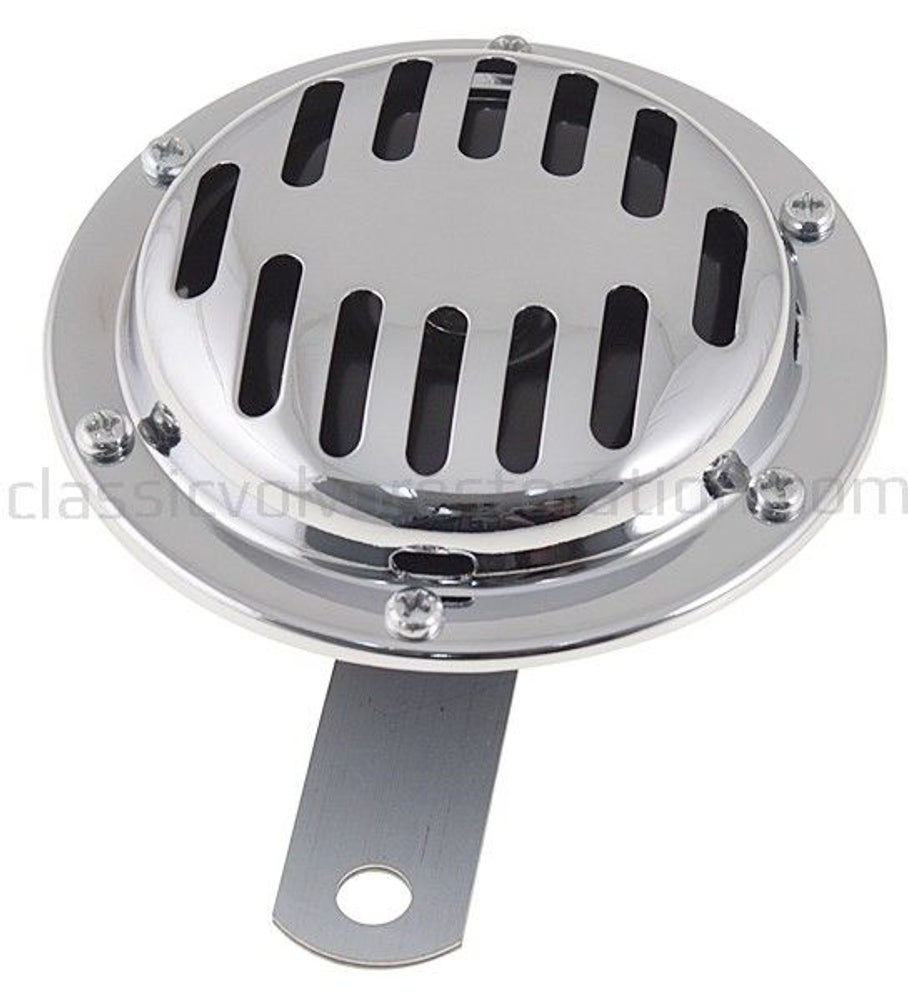 Signalhorn 12V 105 mm universal krom