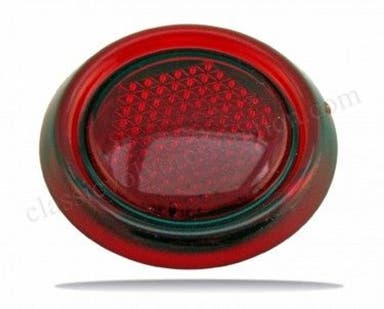 Glas Överliggare till Volvo PV444, rött