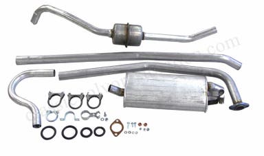 Avgassystem till Volvo Amazon Kombi, 1962-66, B18