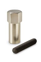 Skruv UNC 1/4-20 ventilkåpa krom — bild 1 av 2