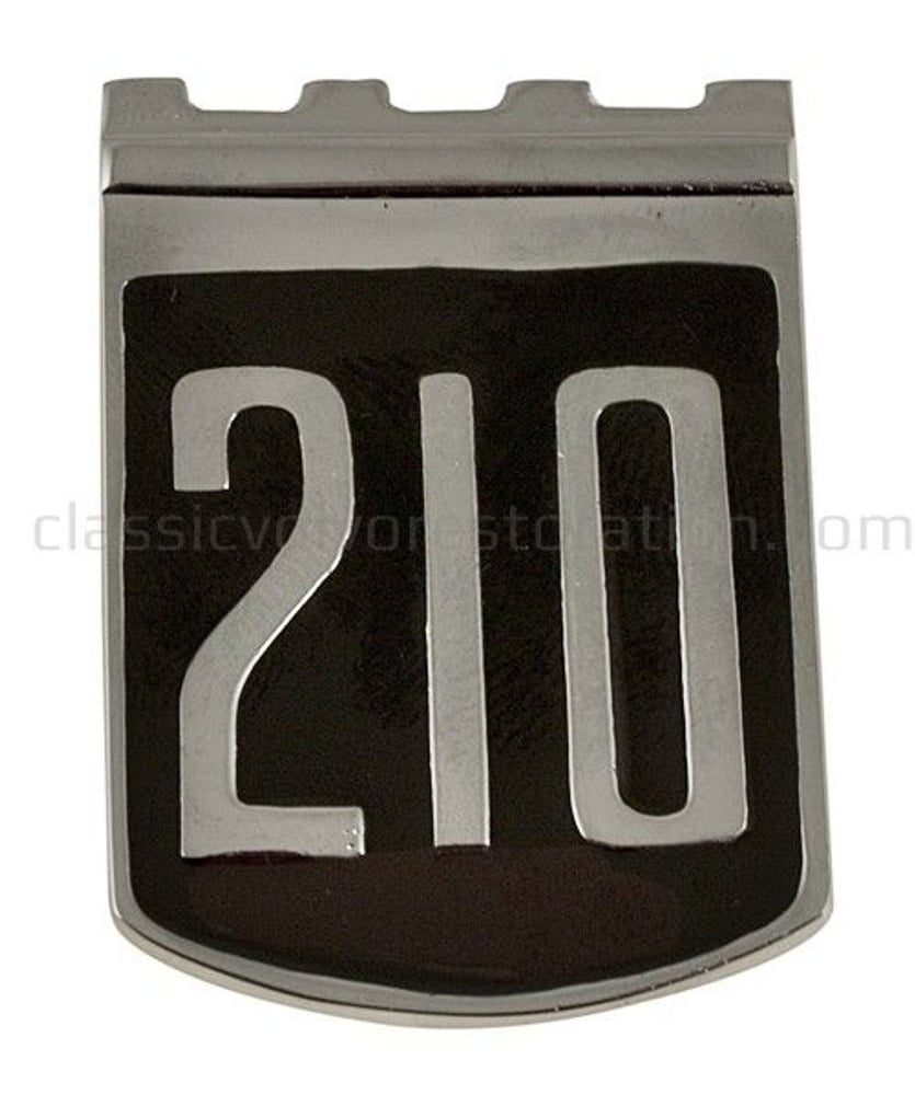 Emblem "Volvo 210" till Volvo 210 1965-68 — bild 2 av 2