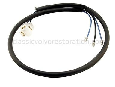 Kablage strålkastare till Volvo 1800E, 1800ES, kablar sida vid sida