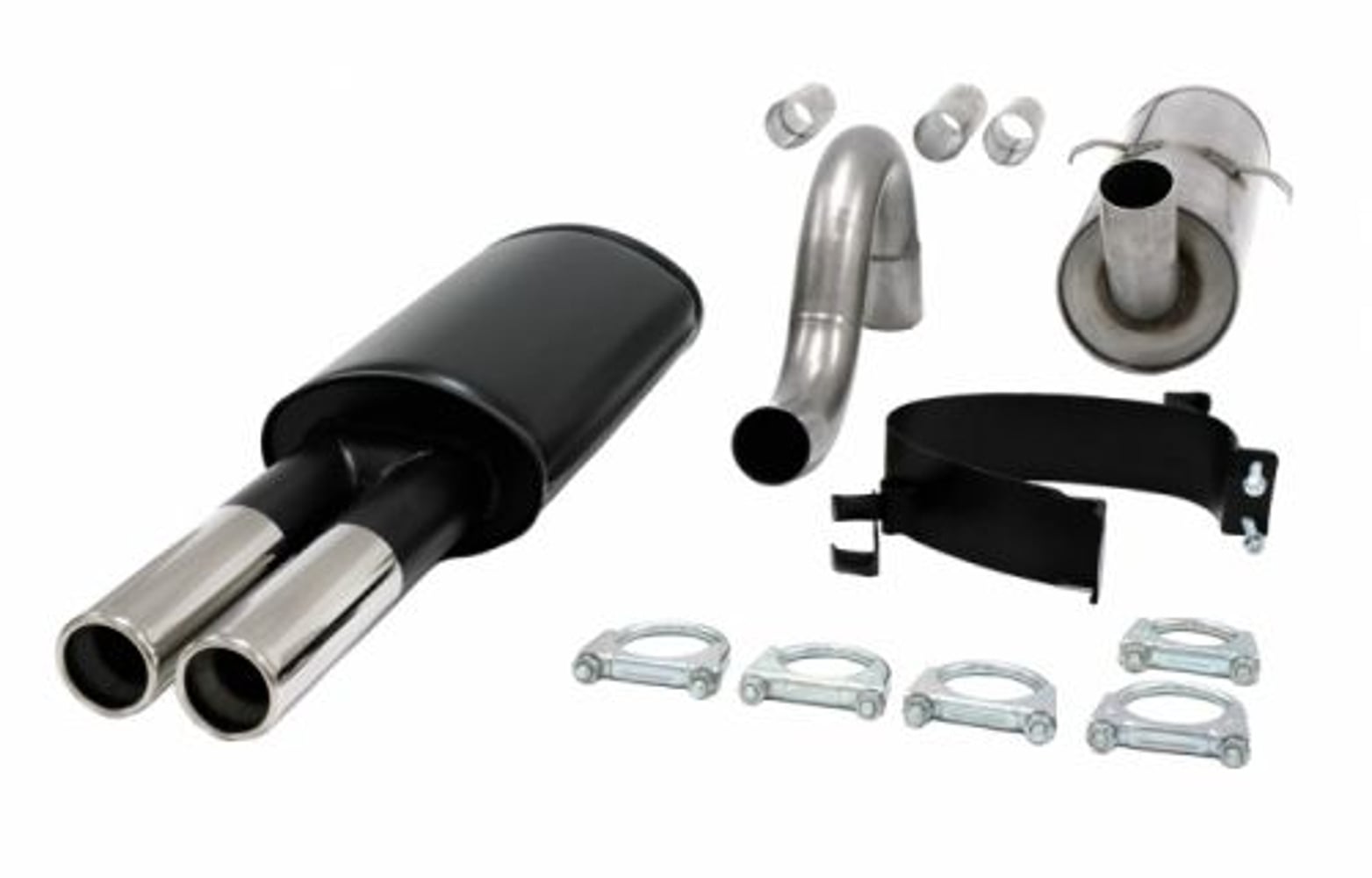 Avgassystem 2,5" sport till Volvo 740, 940, 1985- — bild 1 av 2