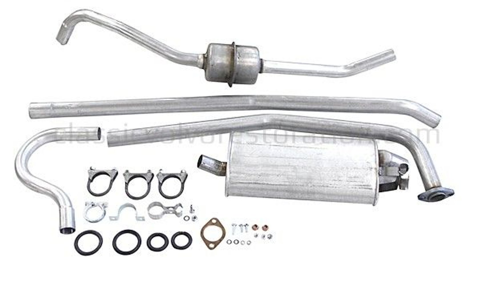 Avgassystem till Volvo Amazon Kombi, 1962-66, B18 — bild 2 av 3