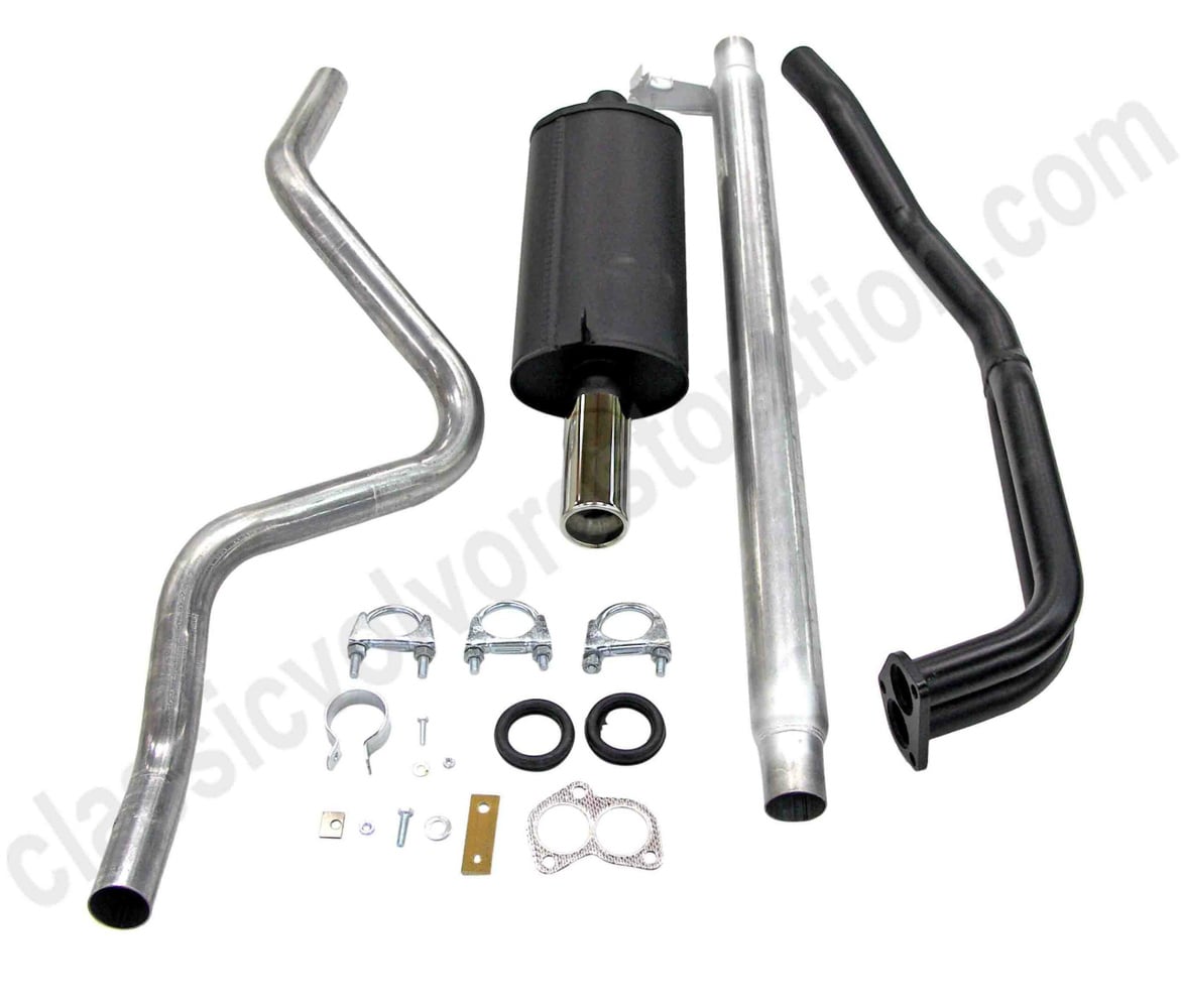 Avgassystem till Volvo Amazon Kombi, 1967-69, 2" sport
