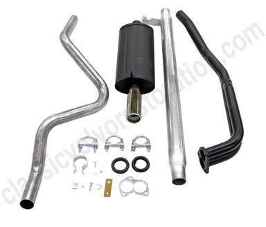Avgassystem till Volvo Amazon Kombi, 1967-69, 2" sport