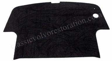 Matta bagage till Volvo 1800 1961-69 svart textil