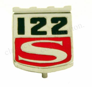 Emblem "122S" till Volvo Amazon 1965-70