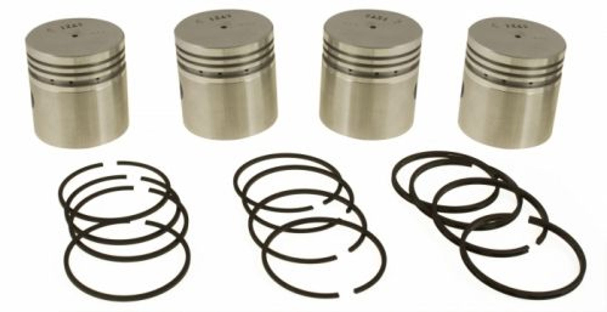 Kolvsats med ringar B4B 0,020" till Volvo PV444, Duett