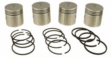 Kolvsats med ringar B4B 0,020" till Volvo PV444, Duett